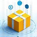 Icône logistique e-commerce